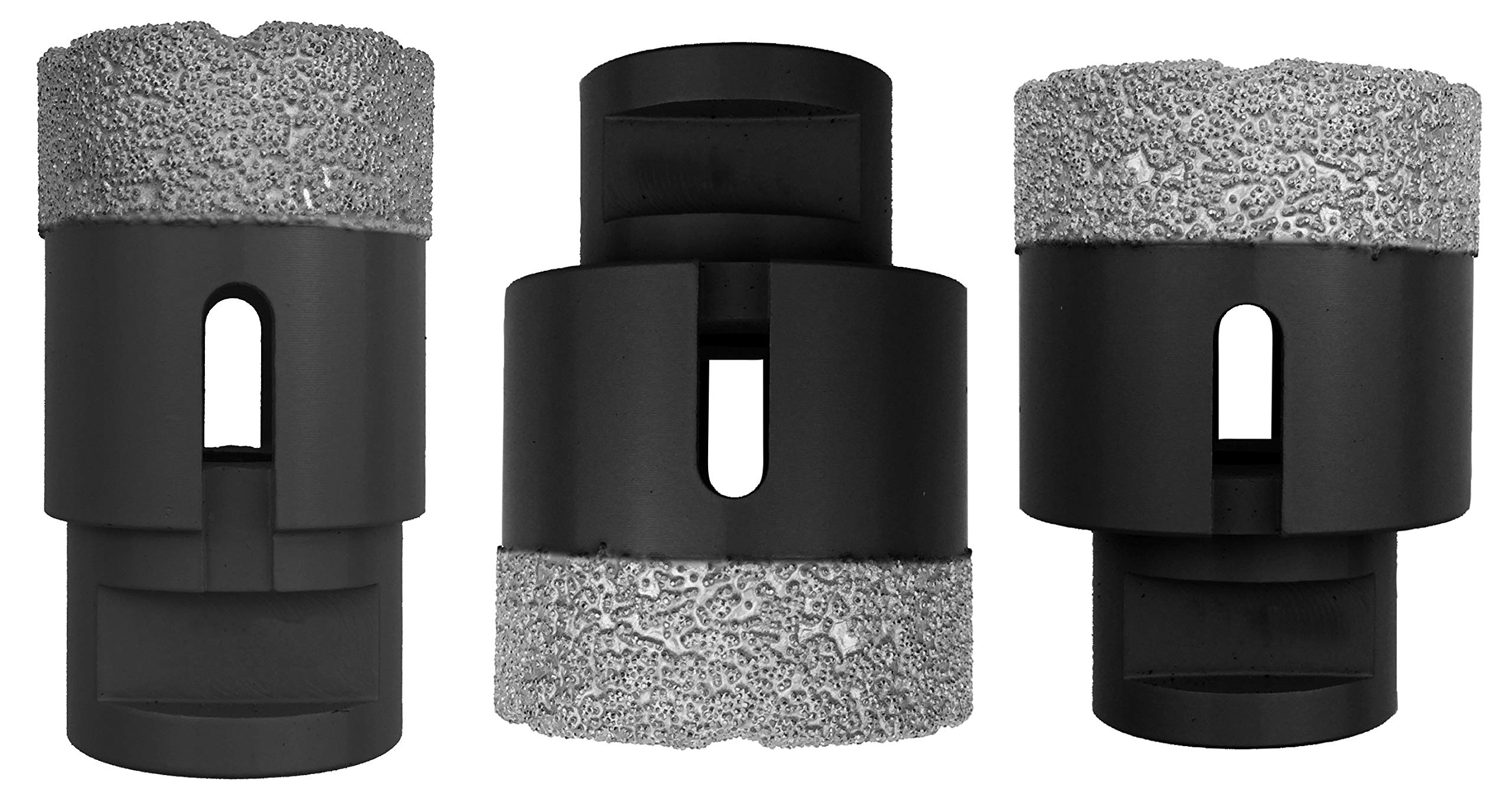 Leja Tools 830M14-35-68 Set of 3 Diamond Hollow Drill Bits for Dry Drilling with M14 Thread (35-50-68 mm)