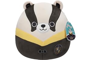 Squishmallows Original “Harry Potter” 10in Hufflepuff Badger in Hogwarts Robe Plush - Ultrasoft Official Jazwares Plush (Medium-Sized)