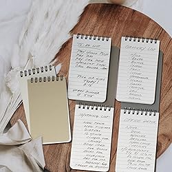ZICOTO Aesthetic Pocket Notebooks Set Of 8 - Small