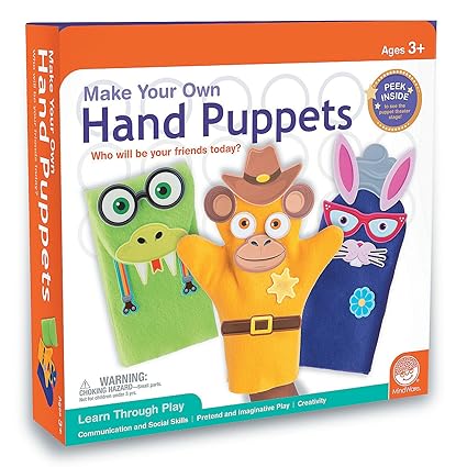 make your own hand puppet