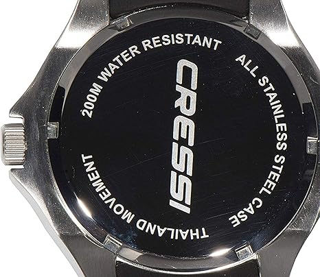 Cressi Traveller Dual Time Reloj de Buceo, Unisex