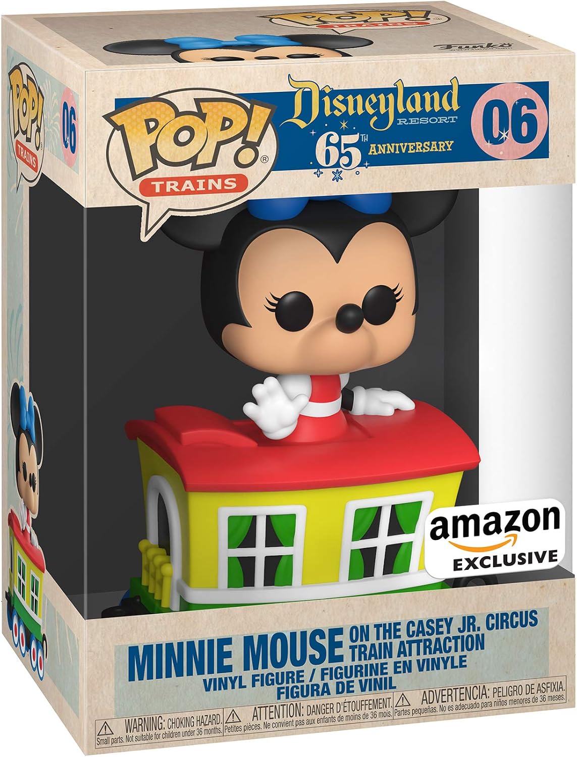 Funko POP! Train: Casey Jr, Minnie Mouse In Car 6, Disneyland 1955, Collectable Vinyl Figure, Gift Idea, Official Merchandise - Image 3