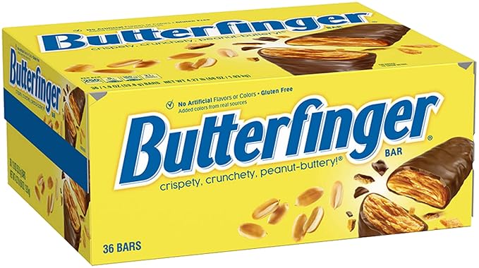 Amazon Com Nestle Butterfinger Milk Chocolate Candy Bars Full