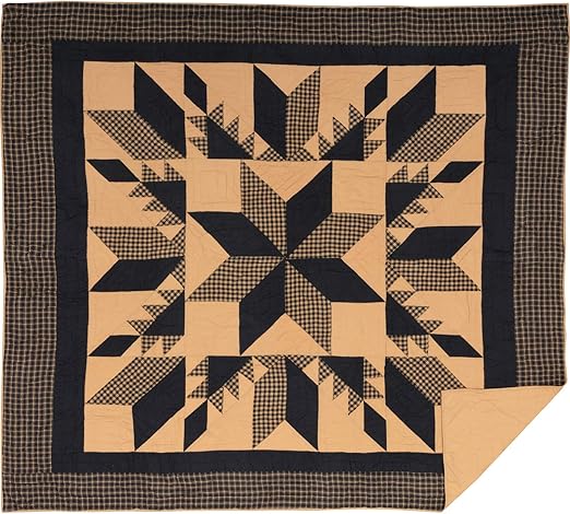 Amazon Com Vhc Brands Dakota Star Quilt Home Kitchen