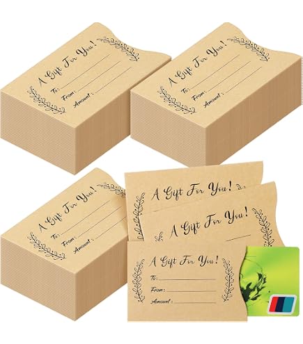 gift card sleeves bulk Fanatics Soft Sleeve Bundle 100 PackPack of 100 classic and modern gift card holders Gift Card Sleeves