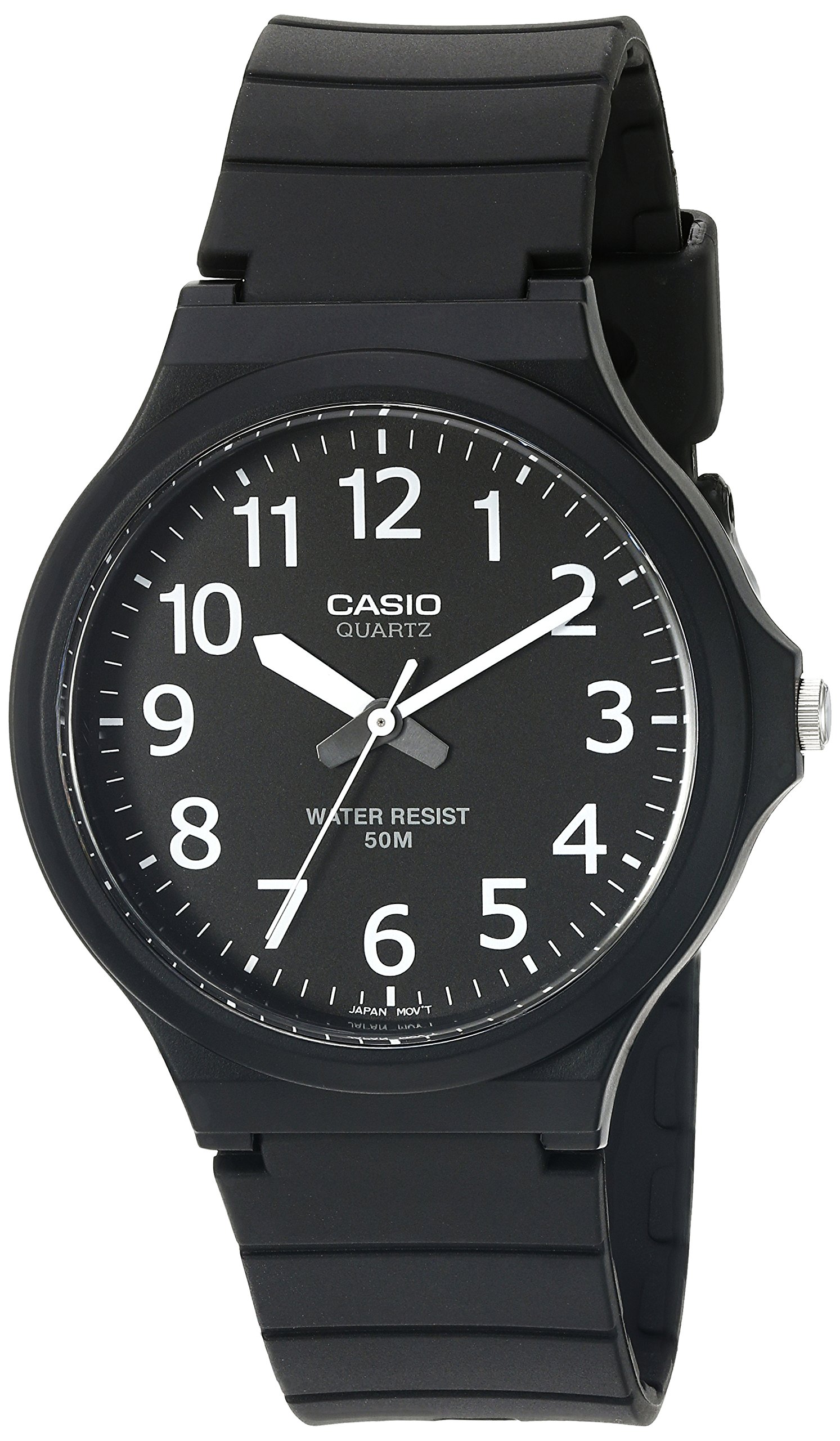 Casio Men's Classic Quartz Watch with Resin Strap, Black ...