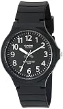 Casio MW240 Series | Watches for Men | Analog Quartz Watch | 50M WR | Large Resin Case | Resin Glass | Resin Band | Large Arabic Numerals | Analog Watch | Easy to Read Display | 3 Year Battery