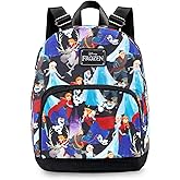 Disney Frozen Mini Backpack - 10" Exclusive Woven Small Backpack with Front Pocket | Adjusts to Fit Women, Teens, Girls, Kids