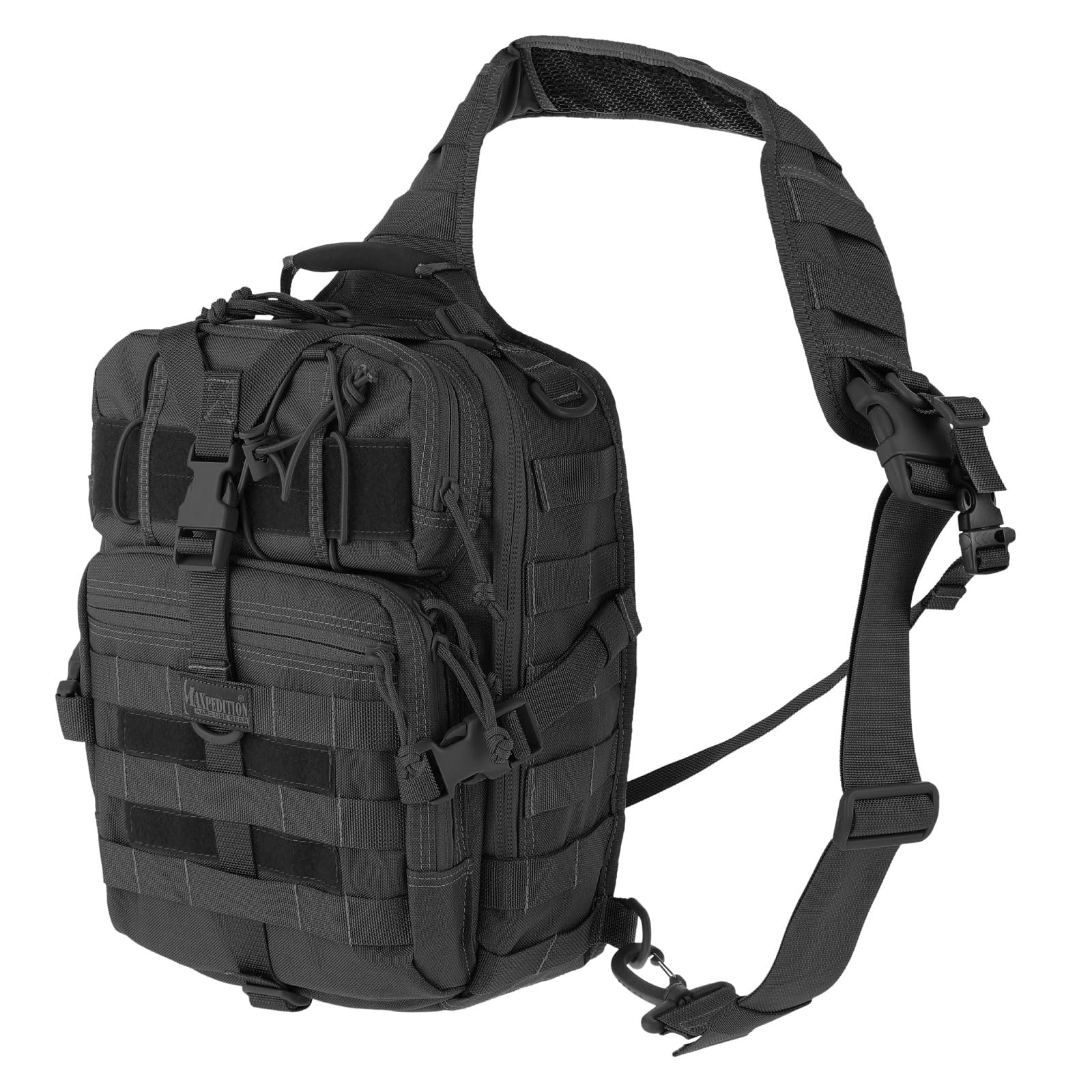 Maxpedition Hiking BackpackMalaga Gearslinger 10.8 Liters Black MAXP-423-B