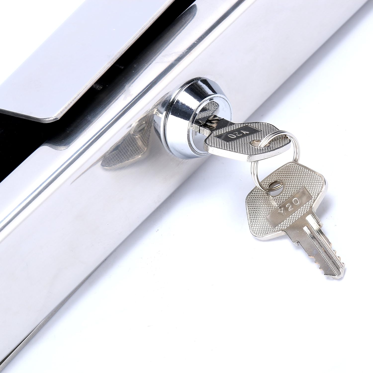 Boating 2 Pack DasMarine Stainless Steel Outboard Motor Lock,Outboard