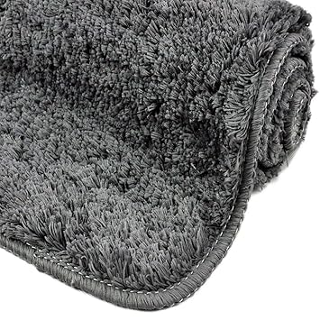Badezimmerteppich Groß Grau