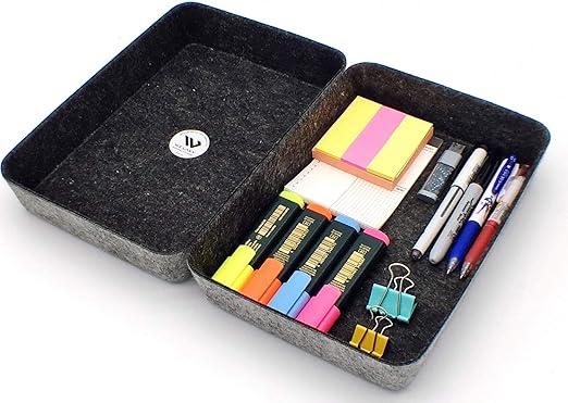 Amazon Com Welaxy Office Supplies Drawer Organizers Trays Storage