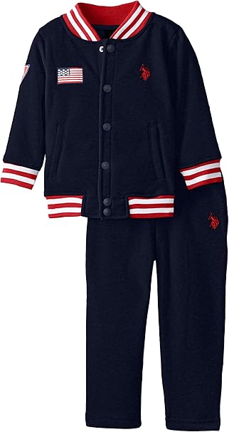 polo jacket and pants set