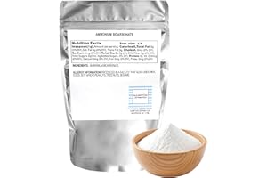 Ammonium Bicarbonate, 8 Ounce Resealable Bag, Hampton Distribution