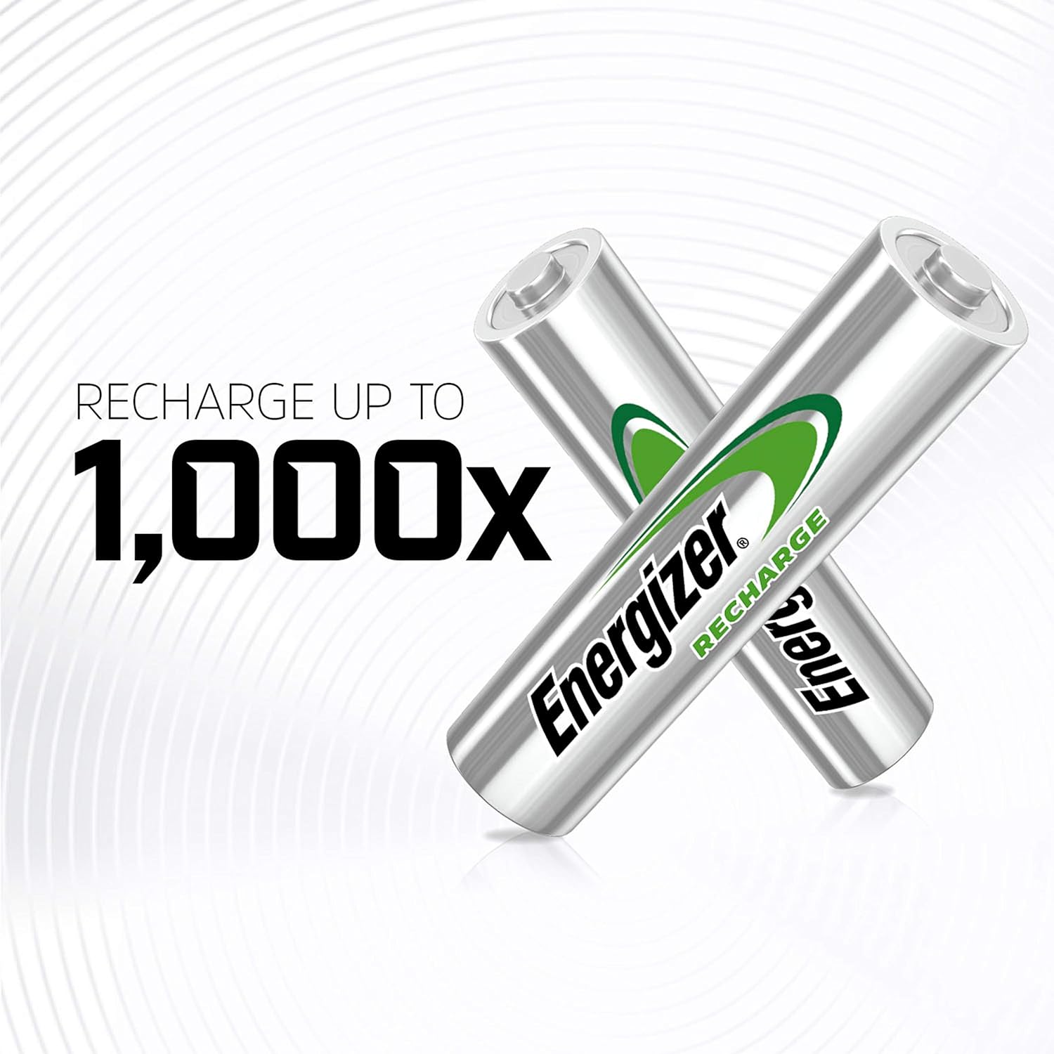 Energizer Rechargeable AAA Batteries, 700 mAh NiMH, Pre-charged, Chargeable for 1,000 Cycles, 8 Count (Recharge Universal): Health & Personal Care