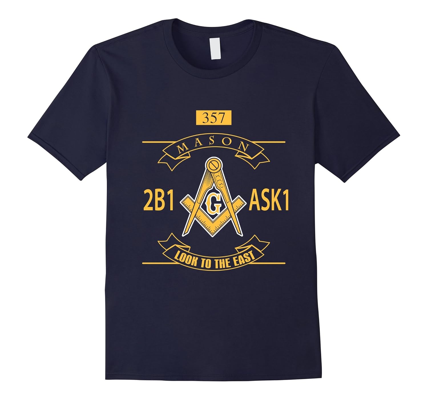The Masonic Store: Freemason - 357 2B1ASK1 T-Shirt Gift-ANZ