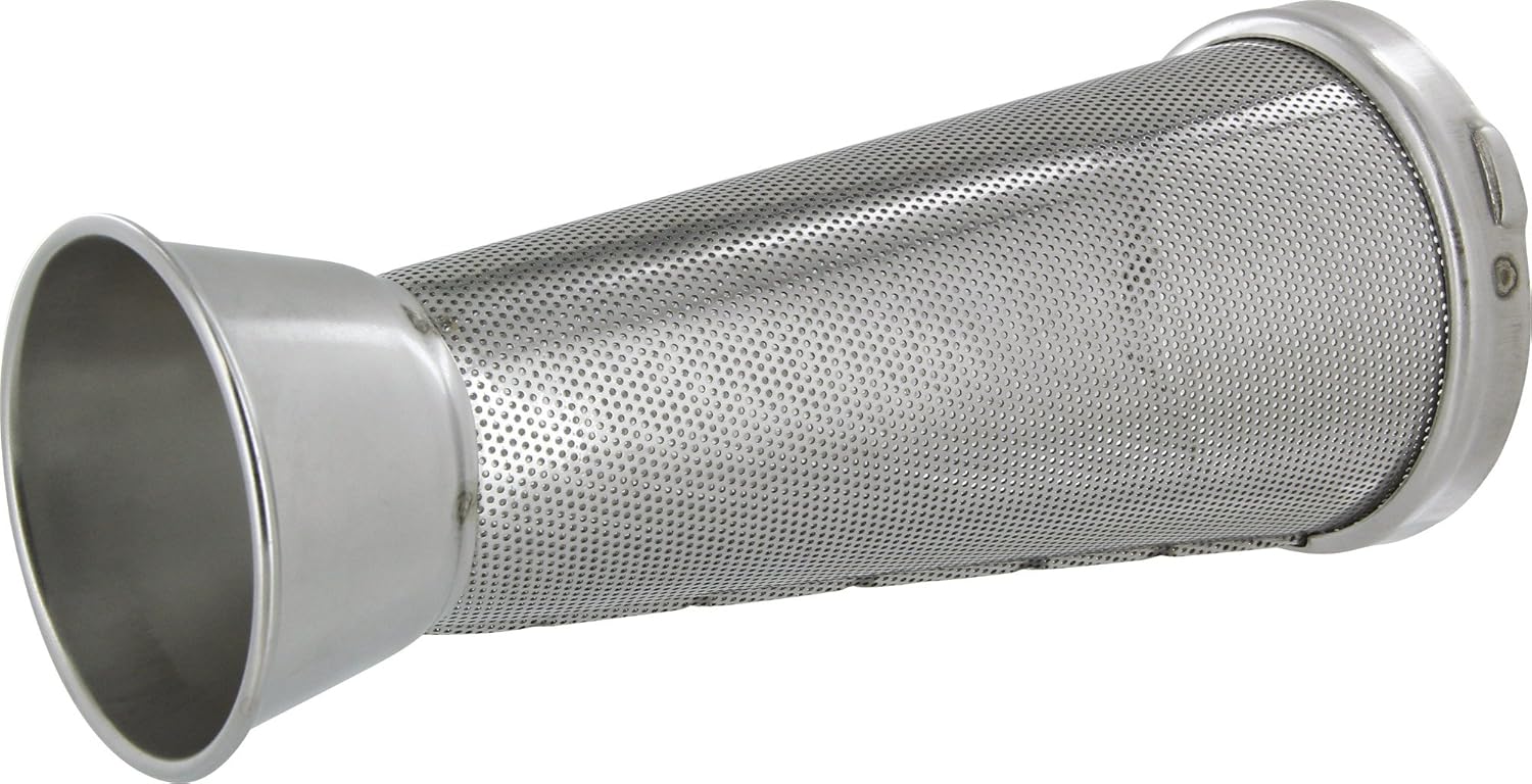 Cono Filtro In Acciaio Inox N.3 Per Spremipomodoro - Fori Da 1.5 Mm, Made In Italy, Norma CE