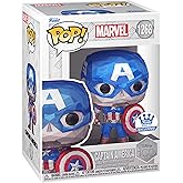 Funko Pop! Marvel: Captain America *Faceted Shop Exclusive