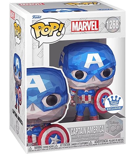 Amazon.com: Funko Pop! Marvel #219 Captain America: The First