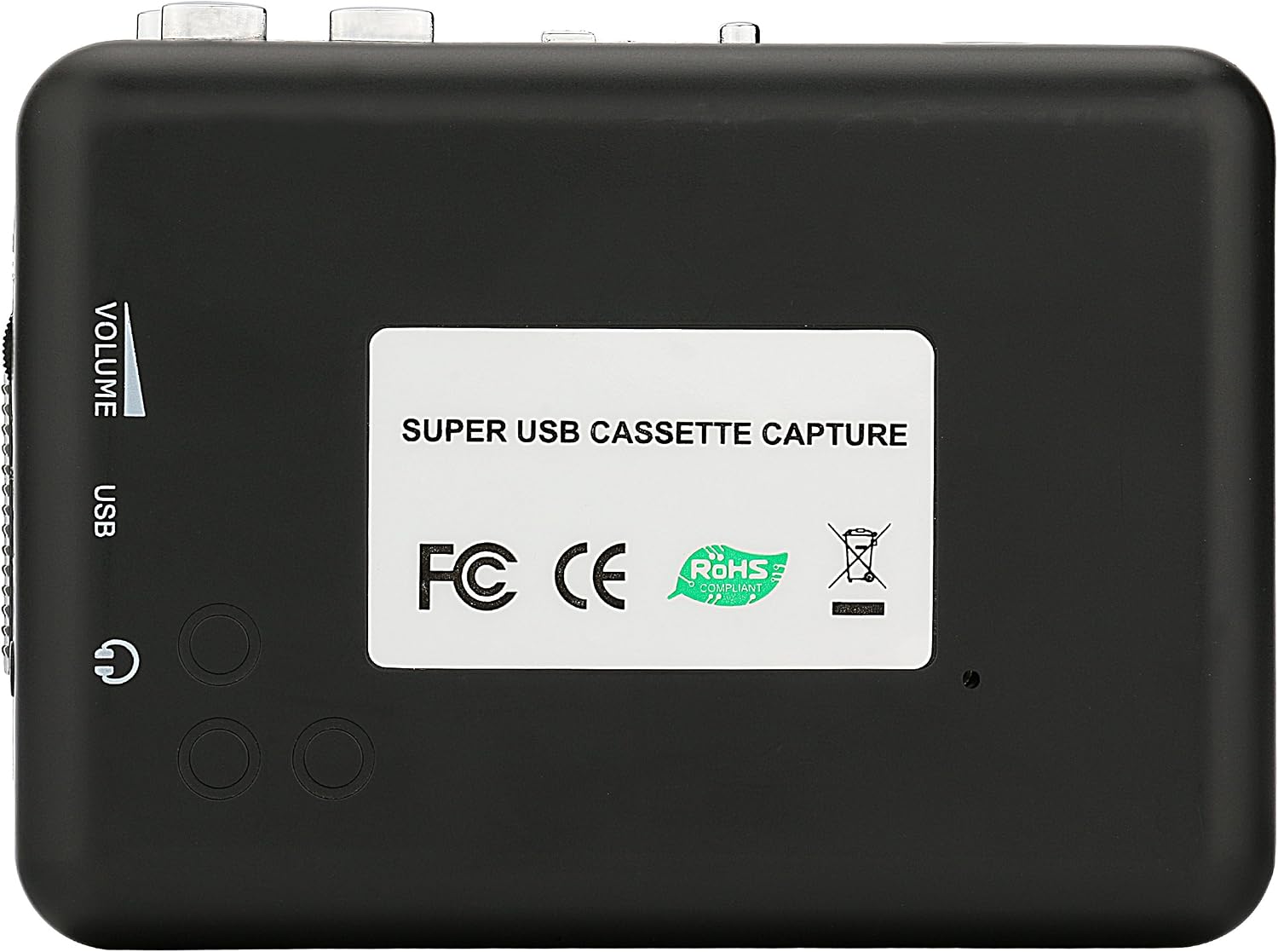 Reshow Cassette Player, Portable Tape Player Captures MP3 Audio Music via USB, Compatible with Laptops and Personal Computers - Image 4