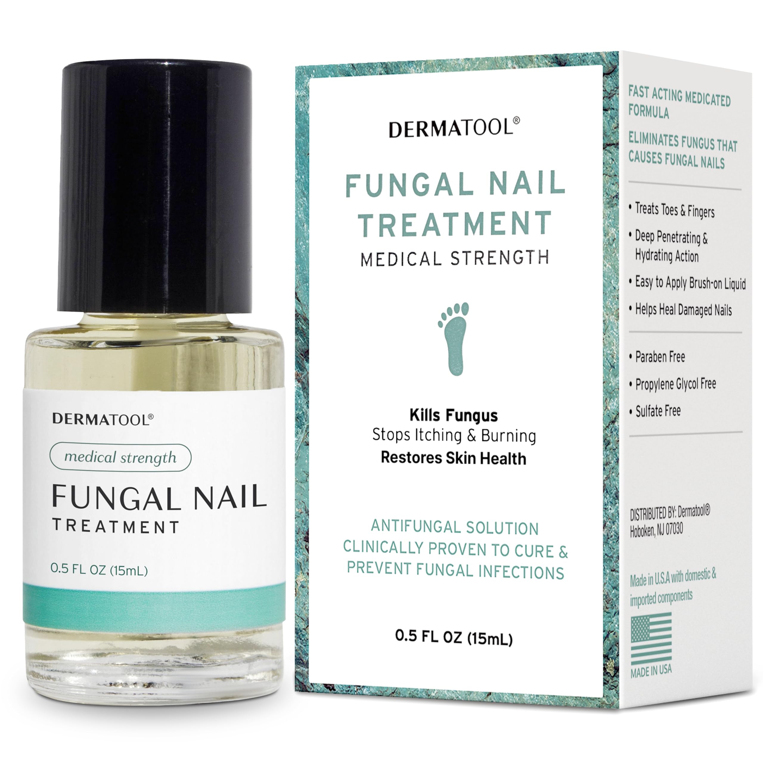 Toenail Fungus Treatment Extra Strength Antifungal Solution and Nail Fungus Treatment for Toenail - Repairs Fungal Damaged, Yellow, Thick, Discolored Nails - Fingernails and Toe Nail Fungus Treatments - Image 3