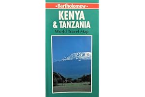 World Travel Map Kenya & Tanzania