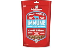 Stella & Chewy's Stella's Solutions Immune Boost Grass-Fed Lamb Dinner Morsels Freeze-Dried Raw Dog Food, 13 oz (SOL-FDLI-13)