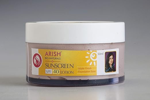 ARISH bionaturals AF Sunscreen Lotion Protect & Moisturize Skin SPF 40