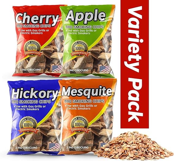 Wood Chips for Smoking Variety Pack