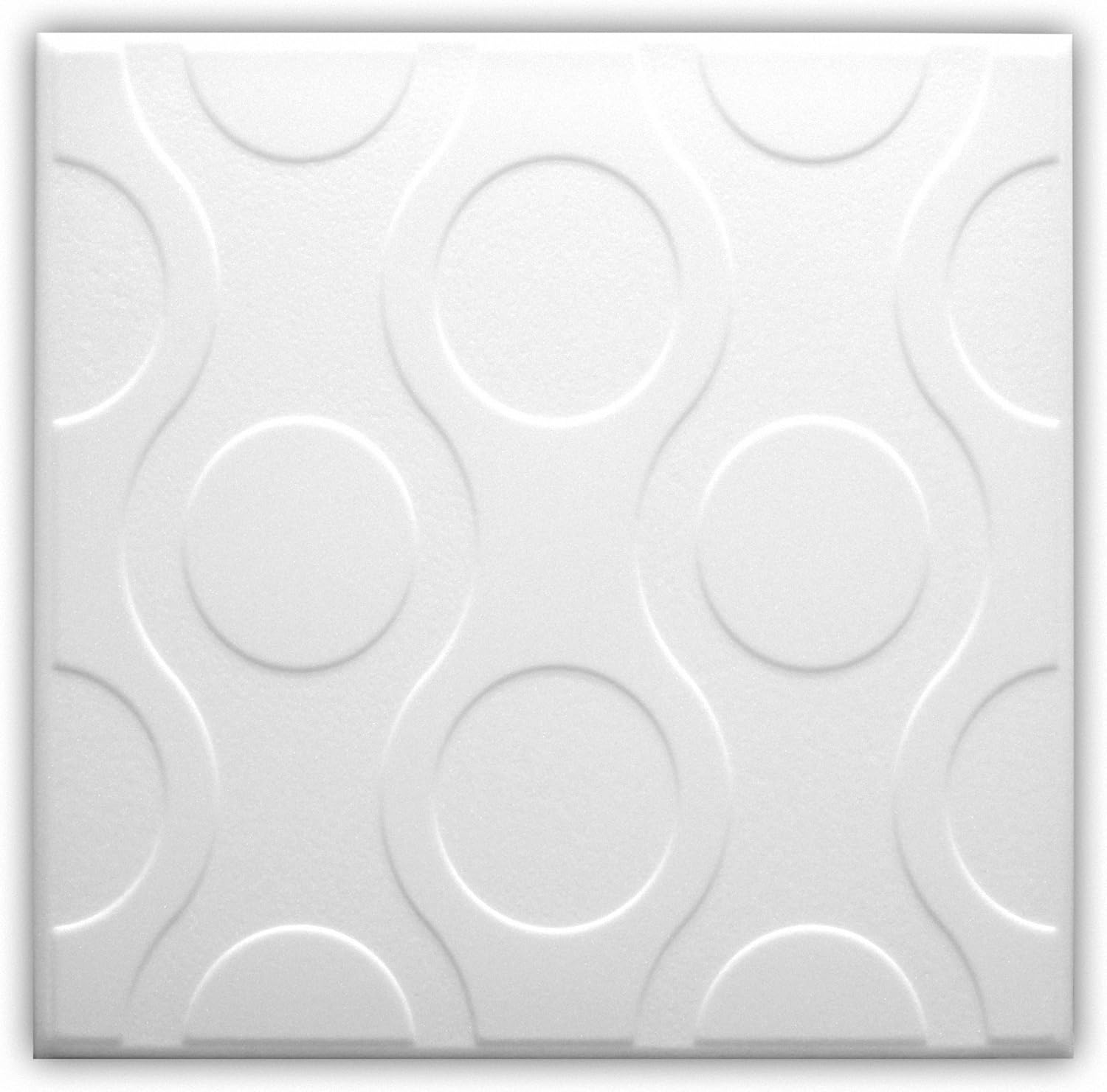 Polystyrene Foam Ceiling Tiles Panels 08121 Pack 104 Pcs 26 Sqm