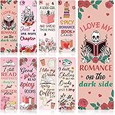 Wxiben Spicy Fairytale Bookmarks Gifts - 24PCS Romance Bookmarks for Women Double Sided Skeleton Hot Girls Book Marks Reading Book Markers for Book Lovers Students Teacher Dark Romance Reader Gift