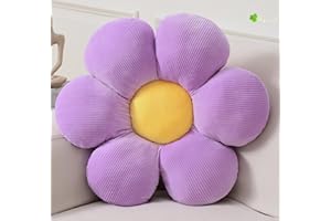 Vdoioe Flower Shaped Throw Pillow Cushion Flower Pillow Soft Seating Plush Pillow 23.26" Floor Pillows Home Decorative Seating Cushions
