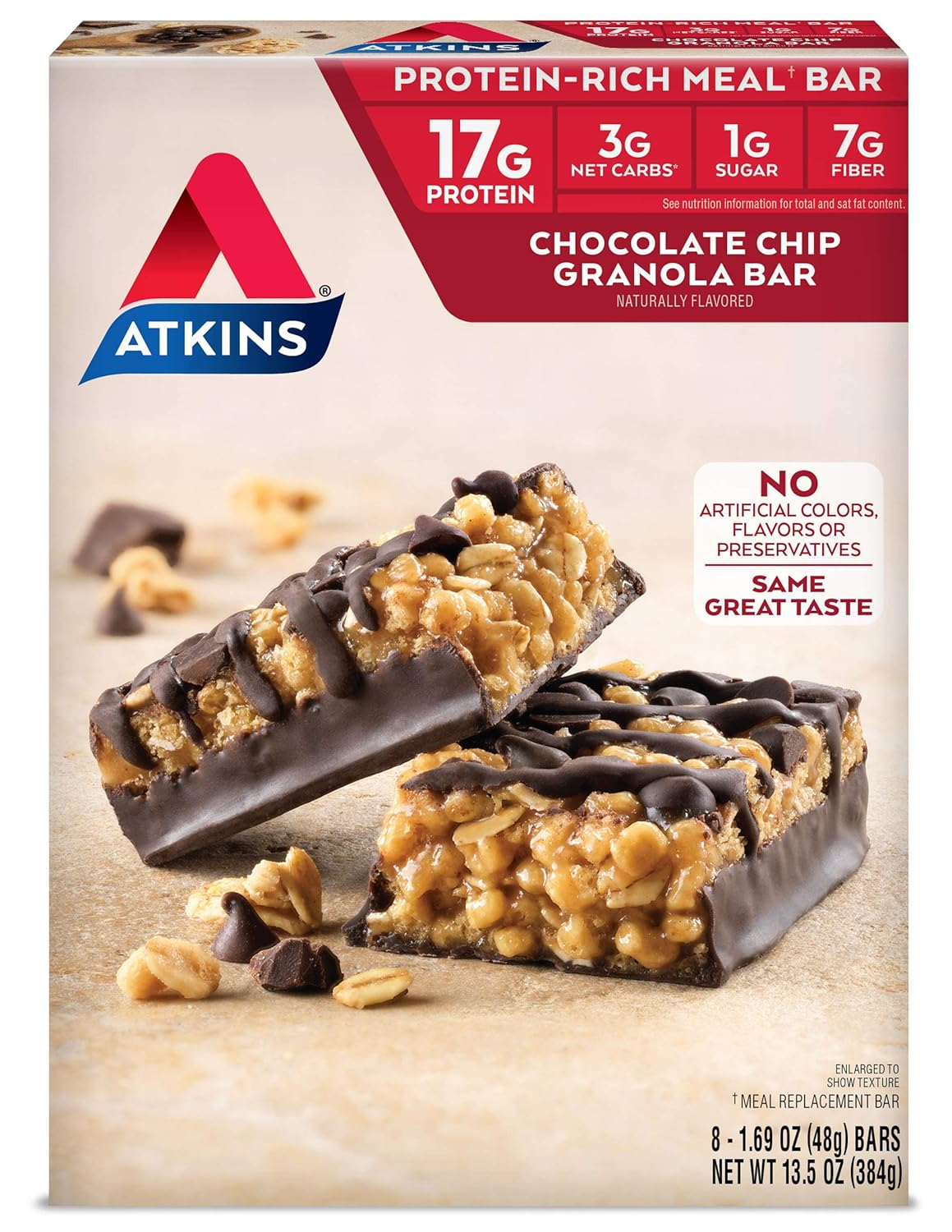 Atkins ProteinRich Meal Bar, Almond Coconut, Keto Friendly