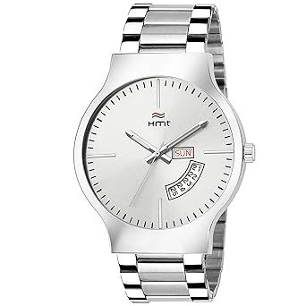 HEMT Silver Dial Day n Date Display -HM-GR051-SLV-CH