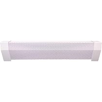 EZ Snap Covers 6 Foot Long Standard 7 1/2 White Baseboard Heater Cover  Galvanized Steel Kit with 2 Closed End Caps u0026 4 Brackets - Amazon.com