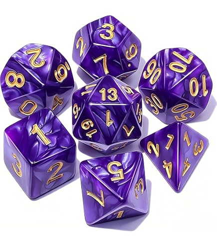 Wilderfeast - Set de dés - Accessoire - Jeu de Rôle
