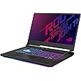 ASUS ROG Strix G15 Gaming Laptop, 240Hz 15.6" FHD 3ms IPS, Intel Core i7-10750H CPU, NVIDIA GeForce RTX 2070, 16GB DDR4, 1TB PCIe SSD, RGB KB, Wi-Fi 6, Windows 10, G512LW-ES76
