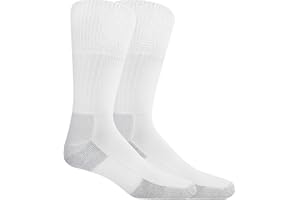 Dr. Scholl's Men's Advanced Relief Blisterguard Socks-2 & 3 Pair Packs-Non-Binding Cushioned Comfort
