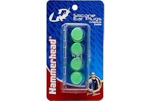 Protetor De Ouvido De Silicone - 4 Peças Hammerhead Unissex