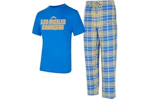 Concepts Sport Men's NFL Vector Top & Flannel Pants Sleep Set