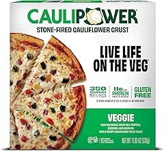 CAULIPOWER Veggie Stone-fired Cauliflower Crust Pizza, 10.9 Oz (Pack of 1)