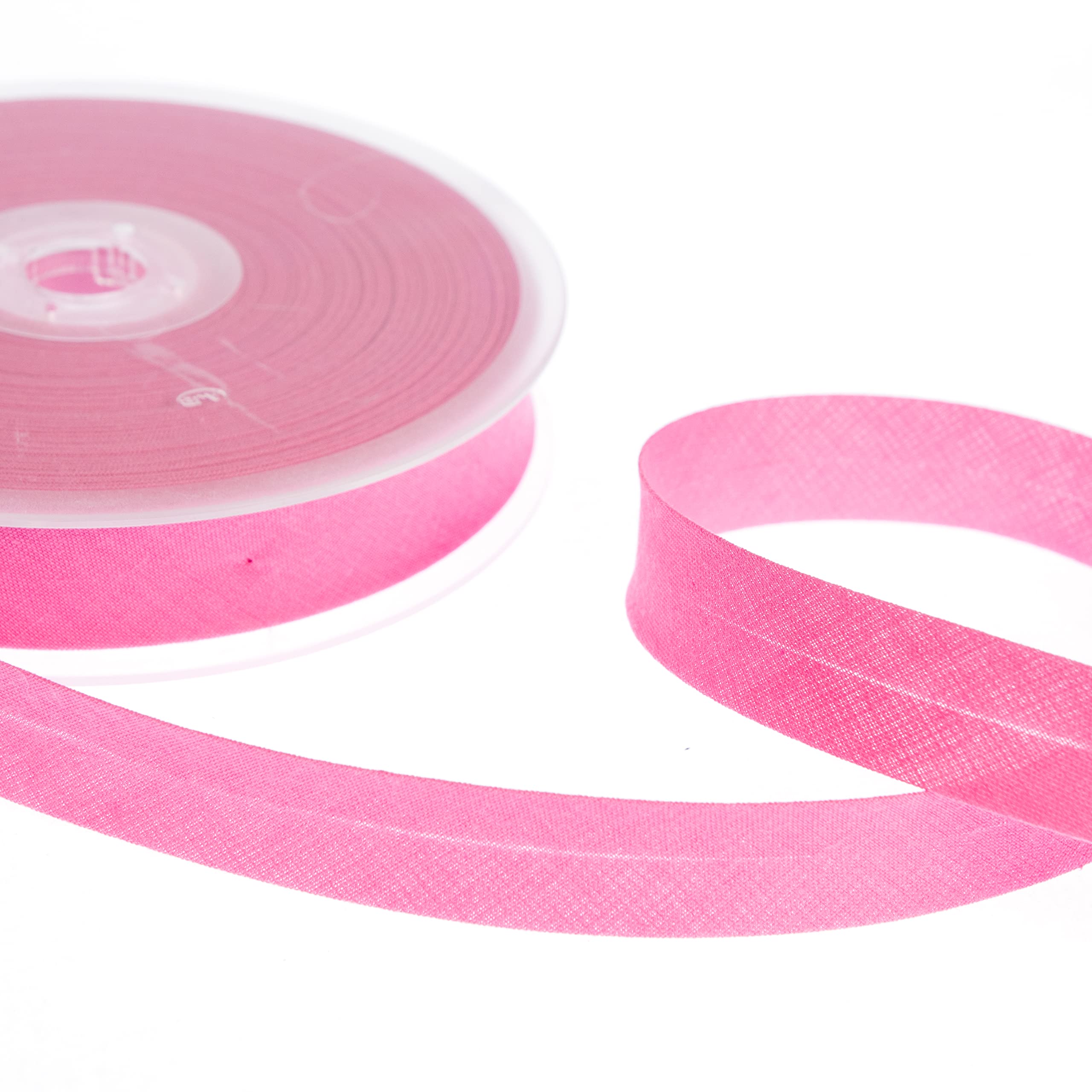 Realm Bias Binding Centre Fold Polycotton 18mm/30mm 5 Metres (Fuschia, 18mm)