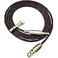 KetDirect Replacement Cable for AKG Q701 / K240 / K240S / K240MK II / K702 / K271s / K141 / K171 / K181 / K271 MKII/Pioneer HDJ-200 Headphones Audio Upgrade HiFi 4.9ft