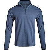 Spyder Mens Quarter Zip Pullover Sweatshirt - Lightweight Soft Fleece Athletic Pullover - Gym & Running Sweatshirts for Men