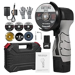 Angle Grinder, Weytoll 7000RPM Cordless Angle