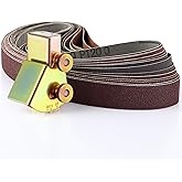Feekoon 12 Pack 1 x 30 Sanding Belts with Adjustable Knife Angle Guide | 12 assorted belts,For 1 x 30 belt sanders,10-45 degree angles,Adjustable knife angle guide,Into Belt