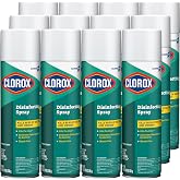 CloroxPro Disinfecting Spray, Fresh Scent, 19 Ounces, Pack of 12 (Packaging May Vary)