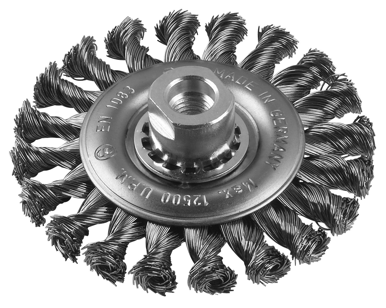 Bosch 2609256512 115mm M14 Wire Wheel Knotted Wire