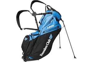 Founders Club Golf Lock 14 Stand Bag for Men with Anti Rattle Top-Free Snap on Rain Hood