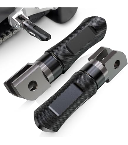 Amazon.com: HONGK- Black Rear Passenger Foot Pegs Bracket